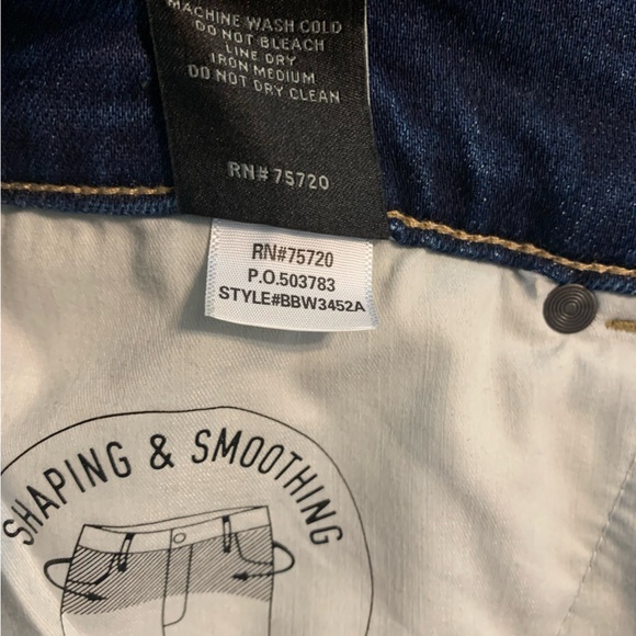 Buckle Black Blue Jeans Ankle Skinny Regular Universal Fit High Rise Size 36x27 - Picture 5 of 6